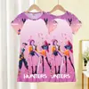 Nova Roupa de Dormir Infantil para Meninas, Estilo Verão Fino, Estampa de Desenho Animado, Vestido de Menina Demon Slayer, Atacado Transfronteiriço