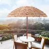 Sombrero de Paja Propagandístico Paraguas Protector Solar Exterior Paraguas de Paja Fotografía de Patio Balcón Decoración de Jardín Paraguas Protección Solar