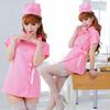 Sexy lingerie jogo uniforme rosa rosa bronzing enfermeira traje desempenho traje tentação terno novo Z313