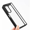 Adequado para Capa de Celular Samsung Z Fold8 Tailong, Capa Protetora Dobrável Transparente Galaxy Z Fold7 Anti-Queda