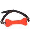 Brinquedos sexuais silicone cão osso boca plugue silicone flail adulto tortura flertando papel adereços atacado