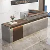 Caja registradora minimalista moderno salón de belleza tienda mostrador de bar tienda de ropa mesa de bar tienda pequeña empresa recepción escritorio de recepción