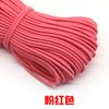 Banda Elástica Redonda Colorida 2.5mm Banda de Goma Cuerda Elástica de Alta Elasticidad Cuerda de Salto Banda de Goma Delgada Cuerda Banda de Goma para Niños