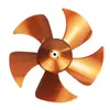 Aspas de Ventilador Engrosadas Accesorios para Ventilador de Extracción Cinco Aspas Ventilador de Extracción de 10 Pulgadas Cocina Cubierta de Agujero D Aspas de Goma de Ventilación y Extracción