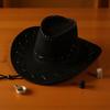 Chapéu de Proteção Solar Masculino, Chapéu de Sol de Cowboy Ocidental para o Verão, Chapéu de Cowboy Retro Europeu e Americano, Atacado Transfronteiriço Masculino