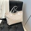 Bolsa Tote da Moda para o Trabalho Feminina 2025 Verão Nova Grande Capacidade Bolsa de Ombro para Trabalho e Aula Bolsa de Mão Grande para Mãe