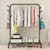 Estante para Secar Yun Yaxiang de Piso para Interiores con una Barra, Colgador para Dormitorio, Simple para el Hogar, Estante Fresco para Ropa