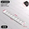 Venta al por mayor de hardware Aleación de aluminio Malla transpirable Gabinete Agujero de ventilación rectangular Armario Zapatero Cubierta de malla de ventilación Puerto de enfriamiento