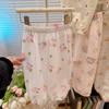 Pantalones Antimosquitos para Niños 2026 Verano Nuevo Algodón Nube Casual Largos para Niños y Niñas, Pantalones Florales Delgados para Bebés y Niños