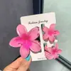 Pinza para el Cabello de Flor de Huevo 2025 para Cabello Semirecogido en la Parte Trasera de la Cabeza, Pinza de Tiburón de Tamaño Mediano, Pinza para el Cabello Grande