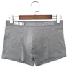 Ropa interior de algodón para hombre Entrepierna de algodón Alta elasticidad Cintura media Boxer para niño Ropa interior Boxer para estudiante del año de nacimiento