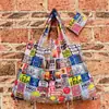 Bolso Estilo Pintura al Óleo de Van Gogh, Capacidad Extra Grande, Bolsa de Compras Plegable, Bolsa de Dibujos Animados Ecológica para Supermercado, Bolsa para la Compra, Bolsa de Almacenamiento