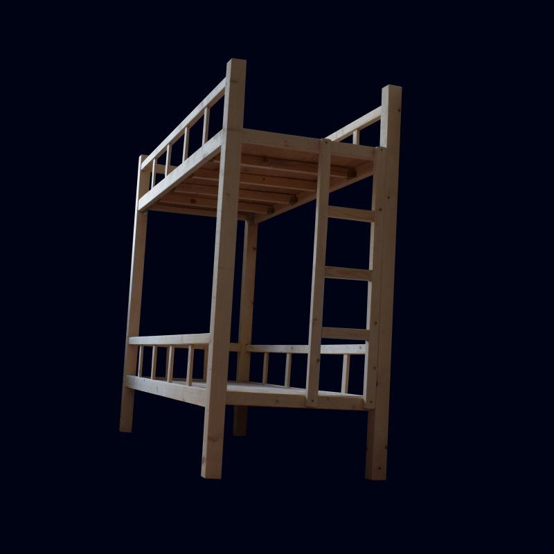 托管午休双层实木床1029#4