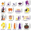 Adesivos de Carro para Cruzeiro de Halloween Adesivos Magnéticos Adesivos Decorativos de Desenho Animado Adesivos de Festa Adesivos de Feriado Adesivos de Festa para Geladeira