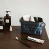Bolsa de almacenamiento portátil para artículos de tocador y cosméticos para mujer, creativa, coreana, multifuncional, tridimensional, de gran capacidad, para viajes y otros viajes.