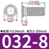 Tuercas Remachables Hechas en EE. UU. FH-256/440/632/832/0420/0518/0616-Tuercas Remachables