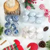 Esferas Navideñas Transfronterizas, Bolas Decorativas para Árbol de Navidad, Bolas Colgantes para Ambiente Festivo, Accesorios, Bolas de Plástico, Pintadas al por Mayor