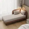 Muebles de Arte en Cuero de Lujo para Apartamentos de Hotel, Apartamentos Pequeños de Balcón, Sillones de Ocio para Sala de Estar, Sofás Modernos, Lujo Ligero Moderno