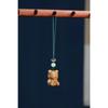Corrente para Celular de Jacarandá, Sândalo Verde, Buxo, Pingente de Bolsa com Personagem e Animal, Acessórios Artesanais