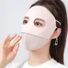 Mascarilla Facial de Verano para Mujer, Máscara de Protección Solar de Cuerpo Completo con Diseño de Espina de Pescado, Sombrilla, Protección UV, Ciclismo, Delgada, Fresca, Transpirable