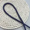 Corda trançada personalizada de 8mm 150cm corda única 97 cores em estoque Corda de poliéster para DIY feita à mão Cordão anti-perda resistente ao desgaste