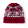 Gorro de cachemira Chel Island nevado, nuevo gorro de punto cálido estilo coreano para otoño/invierno, gorro de lana para mujer con protección para las orejas