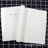 Zhixin pp transparente linha horizontal composição em inglês correção notas de leitura livro de linha 16K livro de cópia macia estudante 36 peças