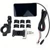 Proyección de pantalla de teléfono Carplay inalámbrica superventas transfronteriza cámara de salpicadero para motocicleta de 5 pulgadas ultradelgada impermeable liberación rápida