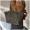 2026 Nova Bolsa de Mão da Moda Tendência para Trabalho Deslocamento Bolsa de Axila ins Simples Retrô Bolsa Tote de Grande Capacidade