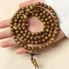 Pulsera al por mayor de Jade Blanco Cristal de Raíz de Bodhi, Cuentas Sueltas de Raíz de Bodhi Natural para Mujeres, Pulsera de Cuentas Redondas para Jugar