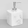 Frasco de álcool em gel cerâmica box de chuveiro Hotel Hotel estilo europeu Frasco Dew frasco vazio sub-embalagem luxo leve