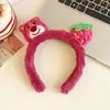 Diadema Especial para el Cabello con Cara de Dibujo Animado para Mujeres 2025 Nueva Diadema de Peluche para el Cabello Maquillaje para el Cabello Pinza para el Cabello Linda Diadema para el Cabello Tocado
