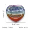 Cristal Natural Amatista Jade Piedra Colorida Gema Natural Empalme Artesanía Colgante Adornos Suministro Transfronterizo