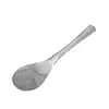 Cuchara Pequeña de Acero Inoxidable Martillado para Uso Doméstico, Cuchara de Postre, Cucharilla de Café, Cuchara para Revolver, Cucharilla Comercial para Tiendas de Té con Leche, Cuchara para Helado