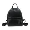 Mochila Casual Pequena para Mulheres Atacadista Transfronteiriça, Mochila Feminina Fashion Retrô Versátil em Couro PU Macio para Trabalho e Deslocamento