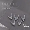 Joyería de circón para arte de uñas Arco de media luna francesa Diamante completo Amor Taladro en forma de V Circón plano Decoración tridimensional para uñas