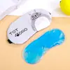 Mascarilla para Ojos Bloqueo de Luz para Dormir Dibujos Animados Linda Personalidad Hombres y Mujeres Estudiantes Ojos Expuestos Siesta Descanso Mascarilla para Ojos Qin Bolsa de Hielo