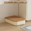 Caja de Almacenamiento de Escritorio para el Hogar Artículos Varios con Tapa Caja Organizadora Caja de Almacenamiento de Ropa para Armario Caja de Almacenamiento de Juguetes de Plástico para Niños