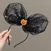 Faixa de Cabelo de Halloween Teia de Aranha Engraçada para Mulheres Novo Estilo 2026 Faixa de Cabelo Atmosférica Acessórios de Cabelo Acessórios de Presilha de Cabelo para Festival