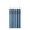 Set de 6 Pinceles para Uñas Antideslizantes de 8 Anillos, Modelo Nuevo Transfronterizo, Bolígrafo Liner para Pintura de Uñas Estilo Japonés, Herramientas para Uñas