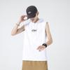 Camiseta sem Manga Masculina 2025 Verão Nova Estilo Japonês Marca Tendência Algodão Puro Colete Camiseta Top Esportivo com Capuz Masculino Dropshipping