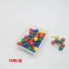 Suministro Especial Transfronterizo Uñas de Bola 9.5*20mm Uñas de Bola Coloridas Grandes Pin de Posicionamiento Pin de Mapa Pin Colorido
