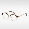 M2664 Celebridad de internet personalizado irregular negocio montura de cejas luz anti-azul para hombres y mujeres estilo coreano montura de gafas miopía sencilla