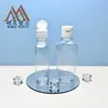 Botella Plana Oblonga para Mascotas de 150 ml, Pequeña y Multiusos, Se Puede Equipar con Varias Tapas, Adecuada para Productos de Cuidado de la Piel y Envases de Esencia