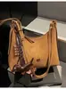 Bolsa popular deste ano feminina de grande capacidade 202 nova bolsa de ombro único transversal retrô bolsa de compras casual