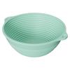 Cesta de fermentação de silicone para forno doméstico, tigela de fermentação de massa, dobrável, resistente a altas temperaturas, grande capacidade, cesta de fermentação de pão