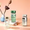 5*10 acrílico transparente frasco para cuidados de saúde frasco de açafrão cápsula de ginseng americano frasco de remédio atacado personalizado