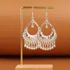 Pendientes de Pavo Real para Minorías Étnicas, Regalos Retro de Plata Miao Estilo Étnico, Accesorios de Pendientes Vintage de Imitación Plata