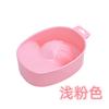 Bacia Oval para Imersão de Unhas com Padrão de Concha Camada Única Prática Bacia para Imersão de Mãos Descarregamento de Unhas Amaciamento Limpeza Tigela de Cuidados com as Mãos