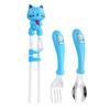 Vajilla 304 Cuchara de Acero Inoxidable para Niños Tenedor Palillos Entrenamiento para Comer Bebé Suplemento Alimenticio para Niños Pequeños Productos para Madre y Bebé